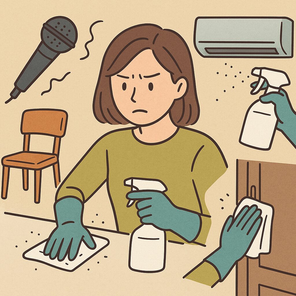 潔癖症あるある 小さなことにこだわる方必見!?日常生活での苦労とストレスの悩み